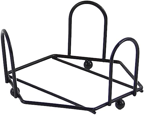 Modern Hexagon Black Iron Metal Coaster Holder - 4 Inch Bulk Cup