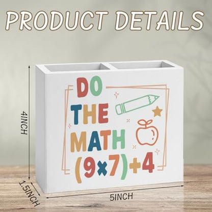 Funny 67 Math Teacher Pencil Holder Decor Teacher Appreciation Gifts