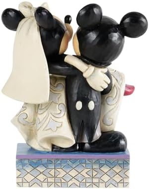 Enesco Disney Traditions by Jim Shore Mickey and Minnie Mouse Bride