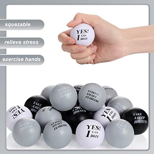 Zomiboo 20 Pcs Motivational Balls Toys Employee Appreciation, Classic