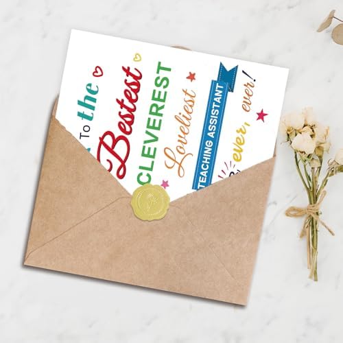 Thank You Card for Teaching Assistant, Appreciation Gift