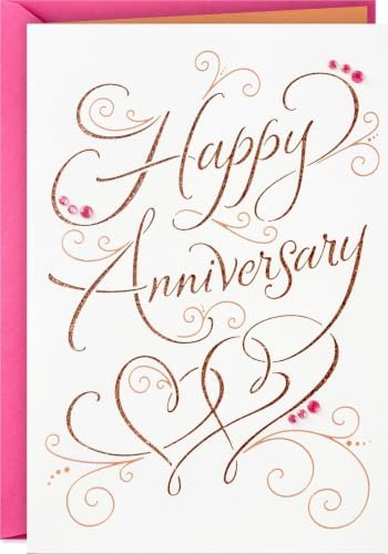 Hallmark Signature Anniversary Card for Couple (Especially Good)