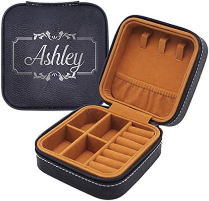 My Personal Memories Custom Personalized Travel Jewelry Case Organizer