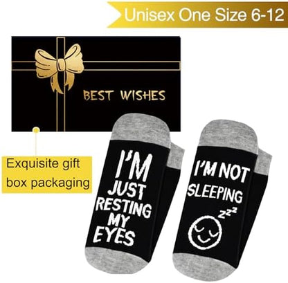 Funny Socks Gifts for Men, Christmas Stocking Stuffers for Dad Husband