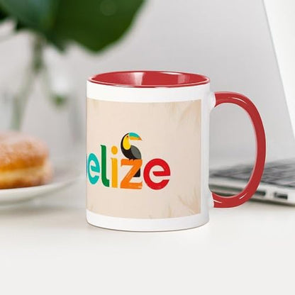 CafePress Belize Mug 11 oz (325 ml) Ceramic Coffee Mug