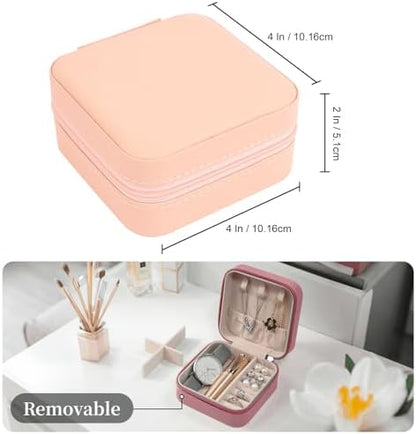 36 Pack Travel Jewelry Case Bulk, 6 Color4×4×2 in Mini Portable