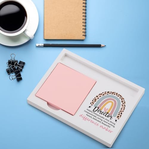 Director Sticky Note Holder for Desk, Appreciation Thank You Gift from
