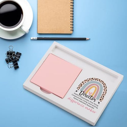 Director Sticky Note Holder for Desk, Appreciation Thank You Gift from