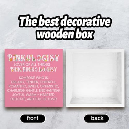 Pink Gifts for Women Men, Birthday Gifts for Mom Sister Friends, Pink