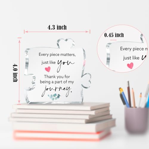 Thank You Gifts for Women Coworkers Friends Teachers,Thank You Plaque