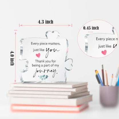 Thank You Gifts for Women Coworkers Friends Teachers,Thank You Plaque