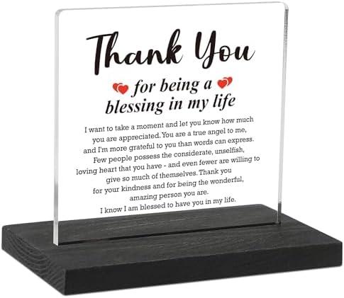 Thank You Gifts for Women Mom Friends, Words of Encouragement Gifts