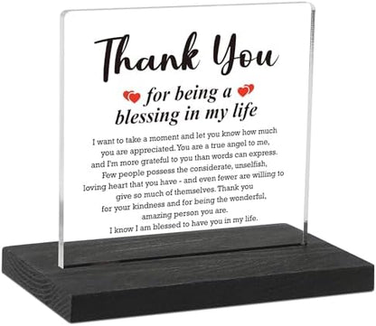 Thank You Gifts for Women Mom Friends, Words of Encouragement Gifts