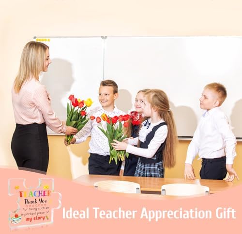 JUESMOS Teacher Appreciation Gift Crystal Gifts for Teachers Desk