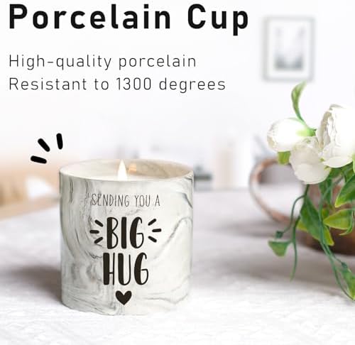 Thinking of You Gift Candles for Women Sending You A Big Hug in A Jar