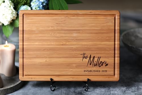 Personalized Cutting Boards for Christmas, Custom Engraved Wood