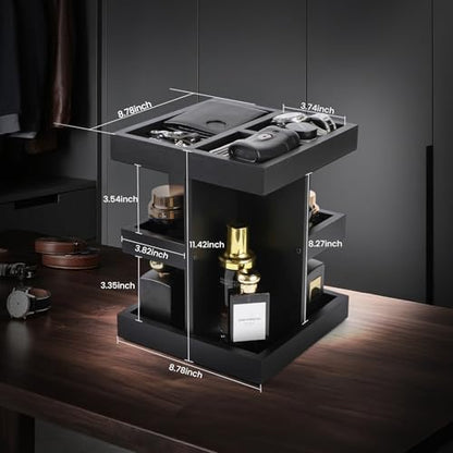 EXIN DECHEN Cologne Organizer for Men,Cologne Stand,Birthday Gifts for
