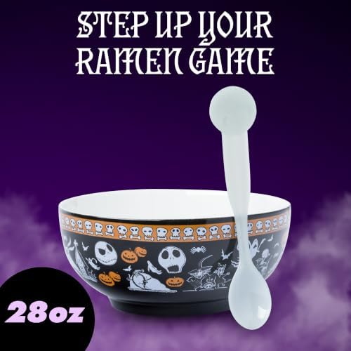 Silver Buffalo Disney Nightmare Before Christmas, Ceramic Bowl, 28oz