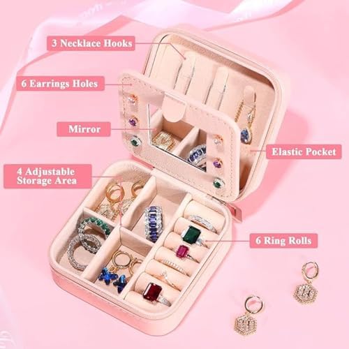 Personalized Jewelry Box - A portable storage box for travel rings