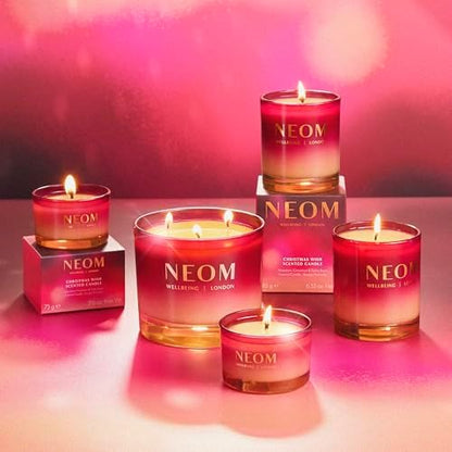 NEOM Christmas Wish Candle, 1 Wick | Mandarin, Cinnamon & Tonka Bean I