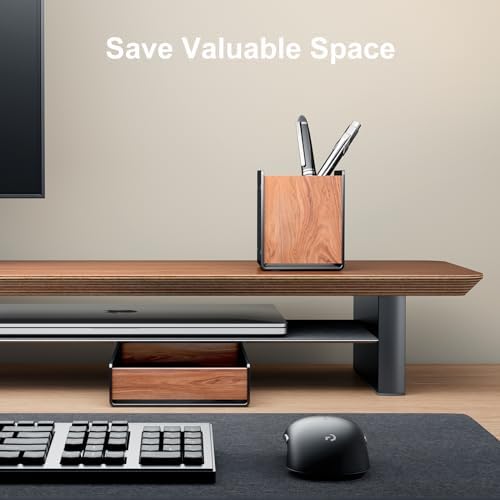 UPERGO Desk Organizer Tray Pen and Pencil Holder Set