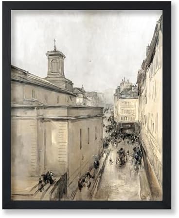 Poster Master View of the Church of Notre Dame Poster - De Lorette and