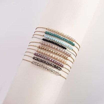 Elegance 11 designs Natural Crystal Friendship Bracelet Best Friend