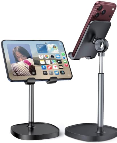 LISEN Cell Phone Stand Phone Holder for Desk, Office Decor Gadgets for
