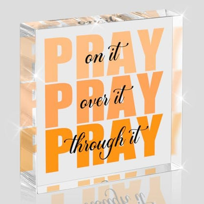 Orange Room Decor, Inspirational Christian Gifts for Women, Orange