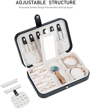 Small Jewelry Box, Travel Jewelry Case Portable Jewelry Boxes for