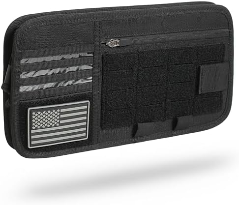 Heavy Duty Molle Car Sun Visor Organizer - Tactical Car Accessories