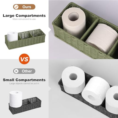 Waterproof Toilet Paper Storage Basket, Small Living Room, Bedroom