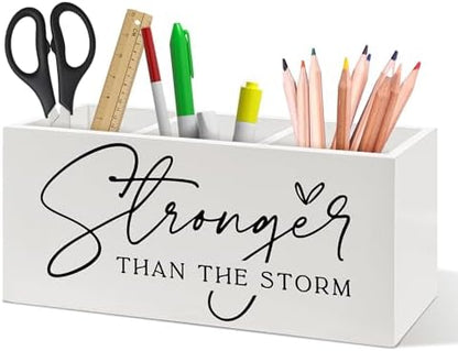 Inspirational Pen Holder, Motivational Office Pen Pencil Holder