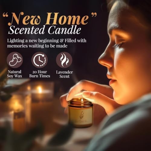 House Warming Gifts New Home, 11 Pcs Housewarming Gift Ideas Basket