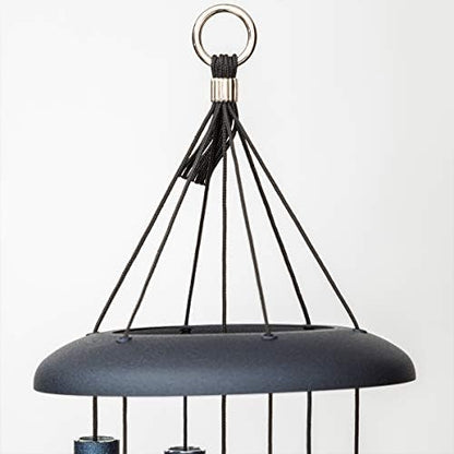 Corinthian Bells by Wind River - 27 inch Midnight Blue Wind Chime for