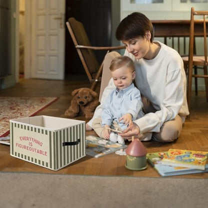 Everything Is Figureoutable Basket Storage Bins,Classroom Decor