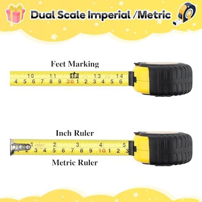 Cool Son Birthday Gifts from Mom Dad, 25 FT Tape Measure Tool