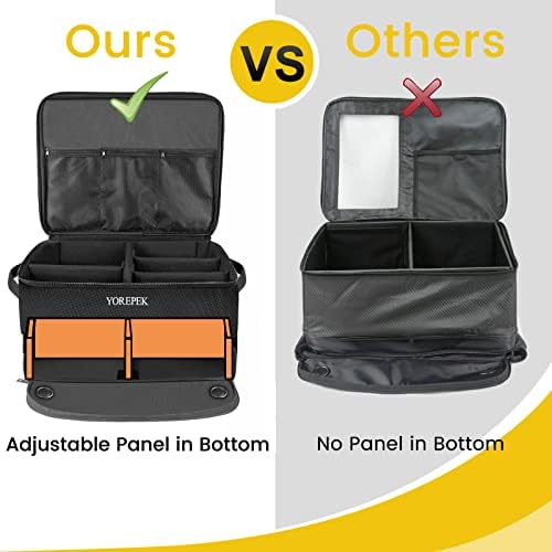 YOREPEK Golf Gifts for Men, 2 Layer Golf Trunk Organizer for 2 Pair