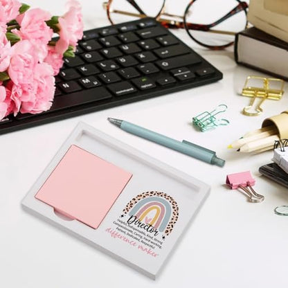 Director Sticky Note Holder for Desk, Appreciation Thank You Gift from