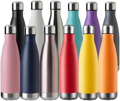 MEWAY 17oz Sport Water Bottle Vacuum Insulated Stainless Steel Sport