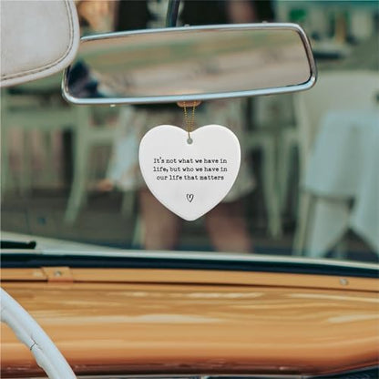 Thank You Retirement Gifts for Women Men Coworker Ceramic Heart