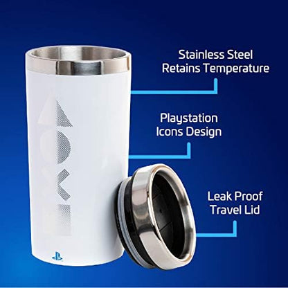 Paladone Playstation Travel Mug PS5 - Officially Licensed Merchandise