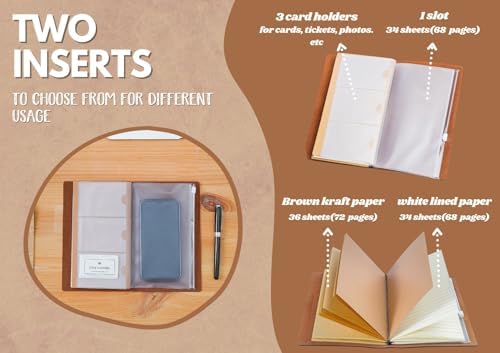 InnoBeta Personalized Gifts for Men, Women, Journal Notebook for