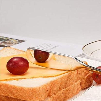 VANRA Cheese Spreader Knife Set 4-Piece Stainless Steel Butter Knife
