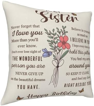 Sister Birthday Gifts, Gifts for Sister Birthday, Happy Birthday