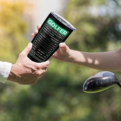 Golf Gifts for Men, Golf Birthday Accessories Tumbler (20oz)