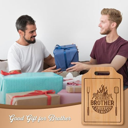 Brother Gifts for Brother Gifts Adult- Engraved Cutting Board