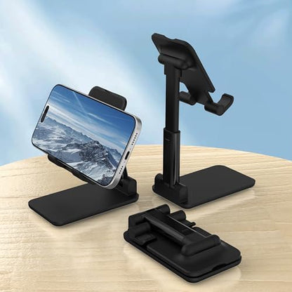 Cell Phone Stand, Adjustable Angle and Height Cell Phone Holder for