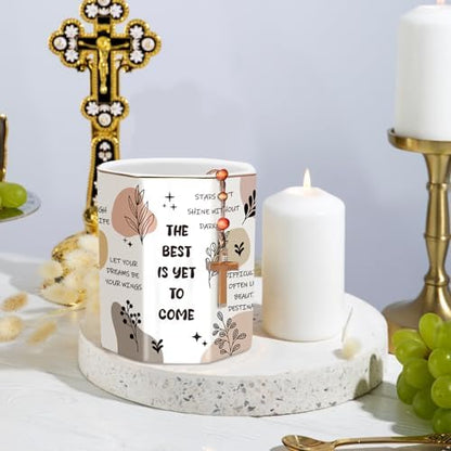 Cute Pen Holder for Desk, Ceramic Pencil Holder, Makeup Brush Holders