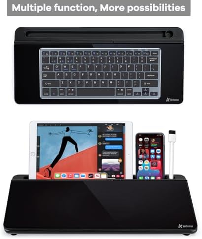 Varhomax Desktop Whiteboard with Storage, Desk Organizer Dry Erase